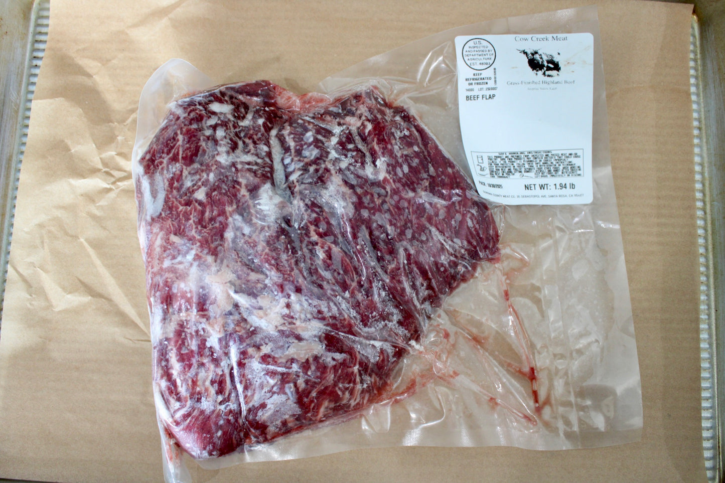 Flap Steak Grass-Finished