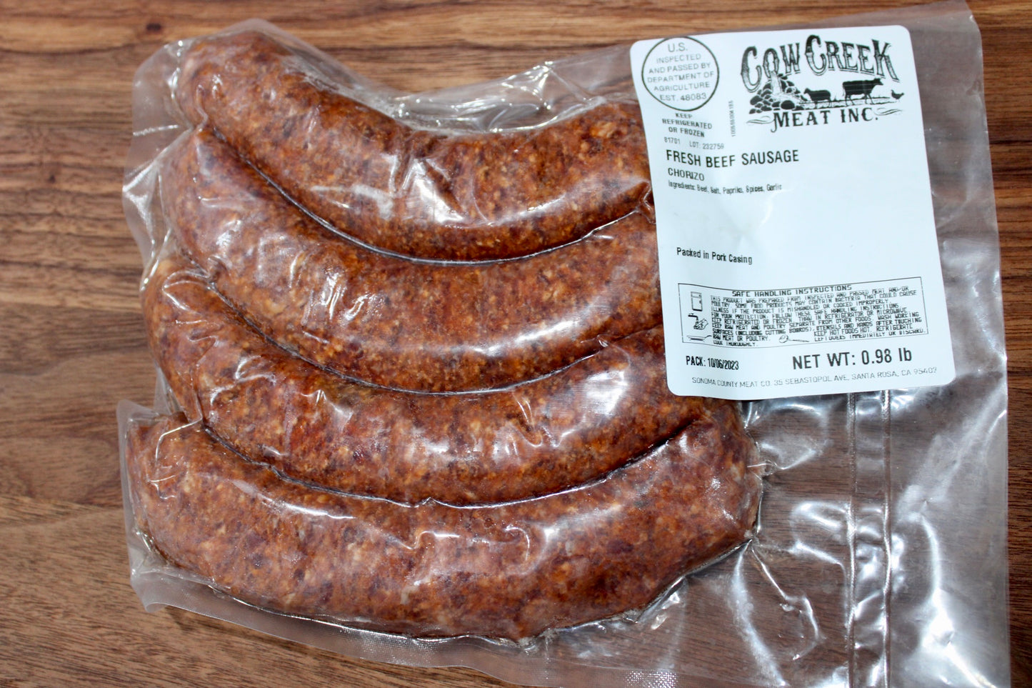 Pork Chorizo