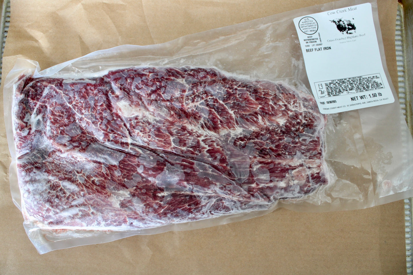 Flat Iron Steak Grass-Finished