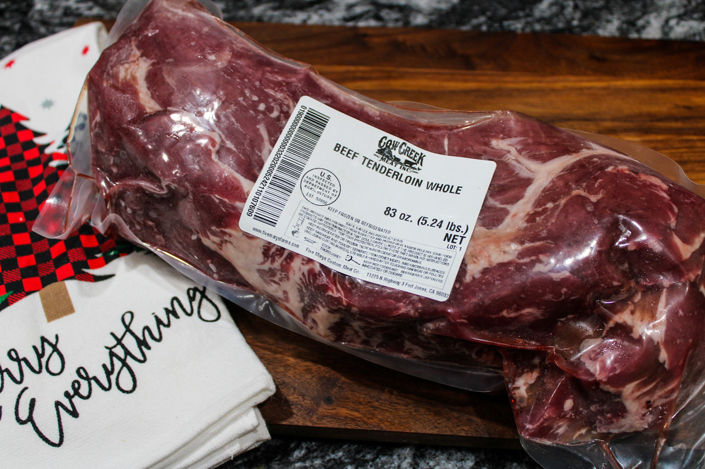 Whole Beef Tenderloin