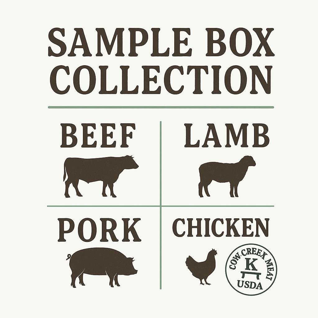 Sample Boxes – Cow Creek Meat