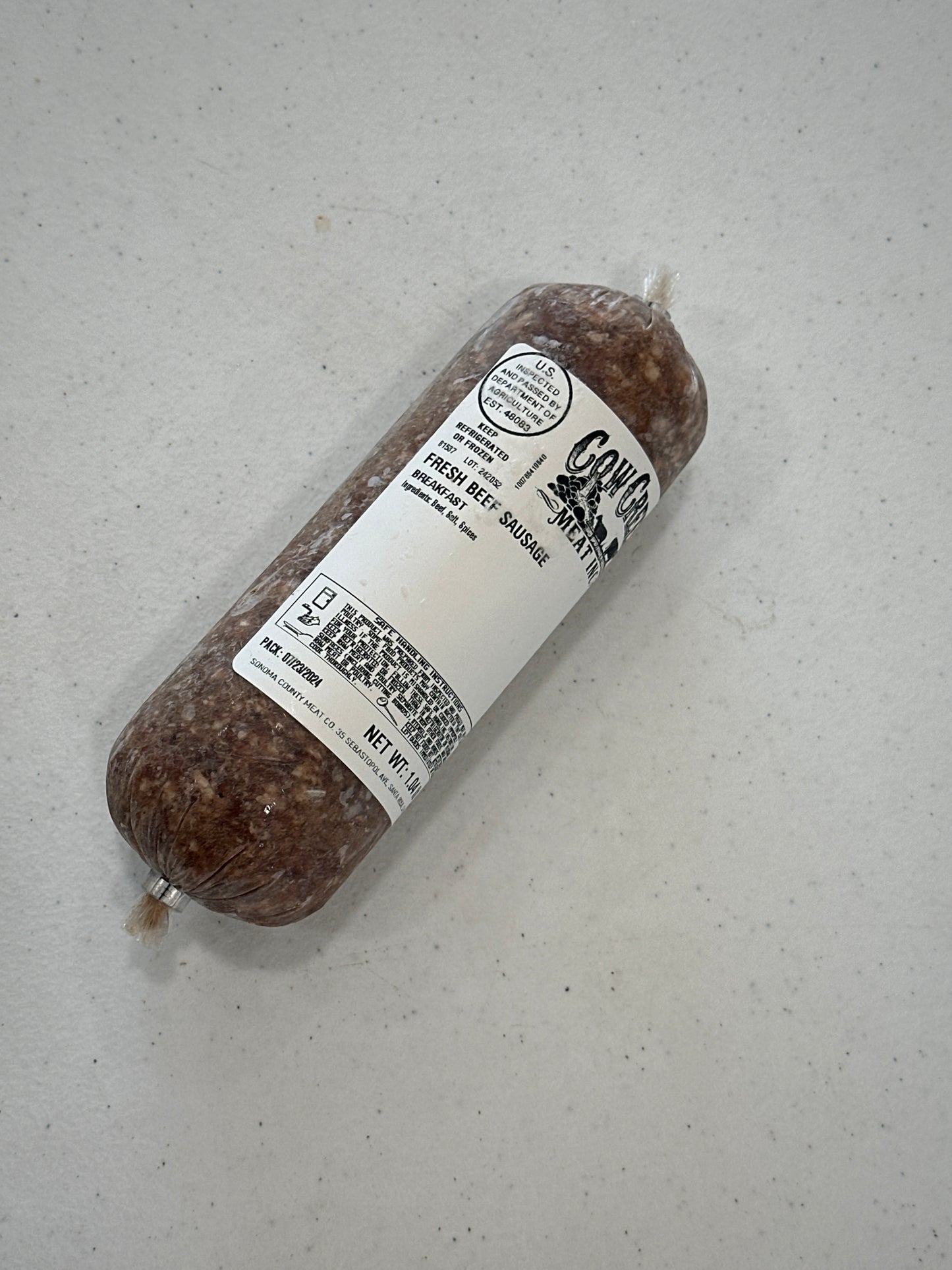Beef Breakfast Sausage