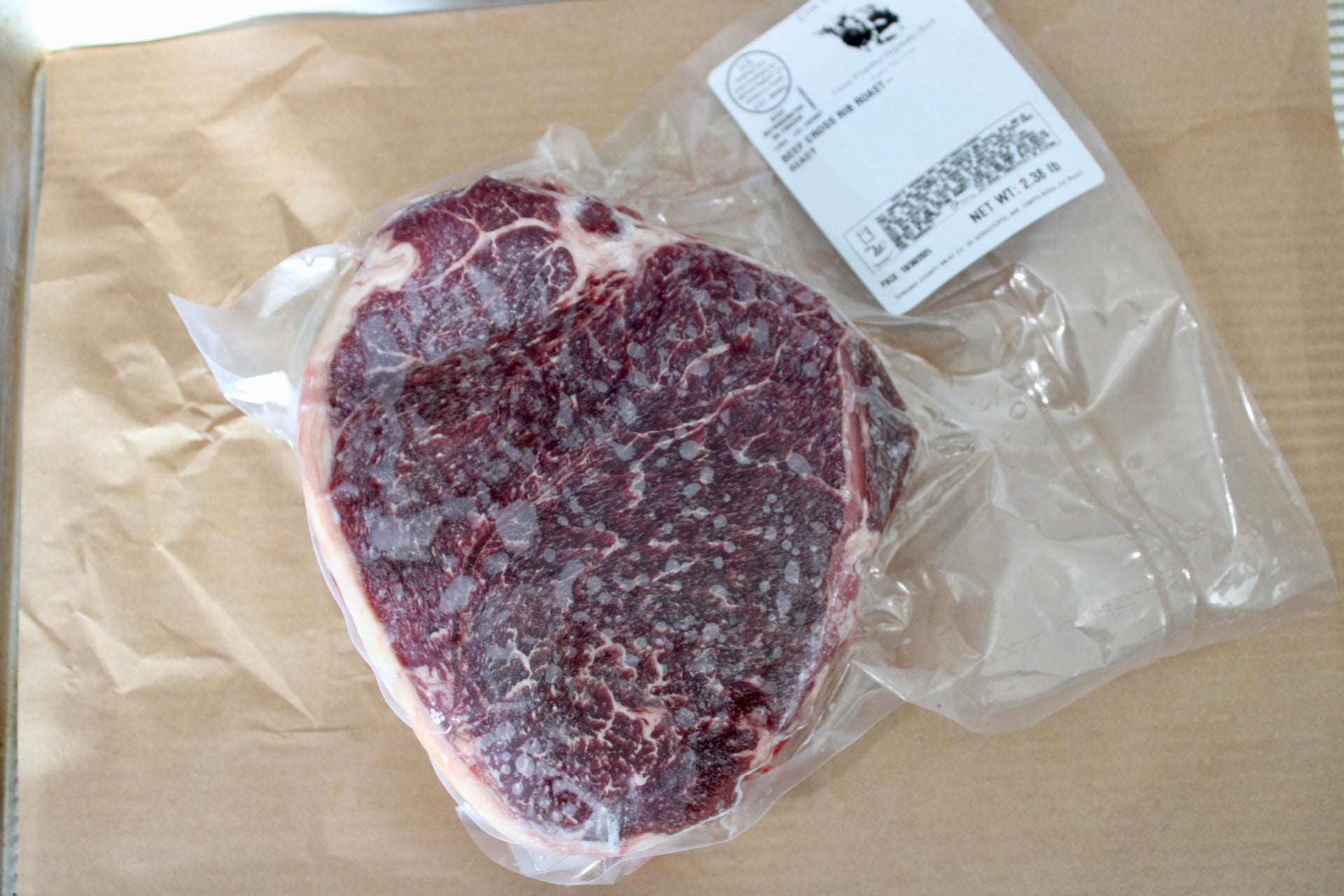 Grass-Finished Highland Cross Rib Roast | Lean & Flavorful Beef | Cow ...