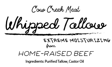 Whipped Tallow with Castor Oil