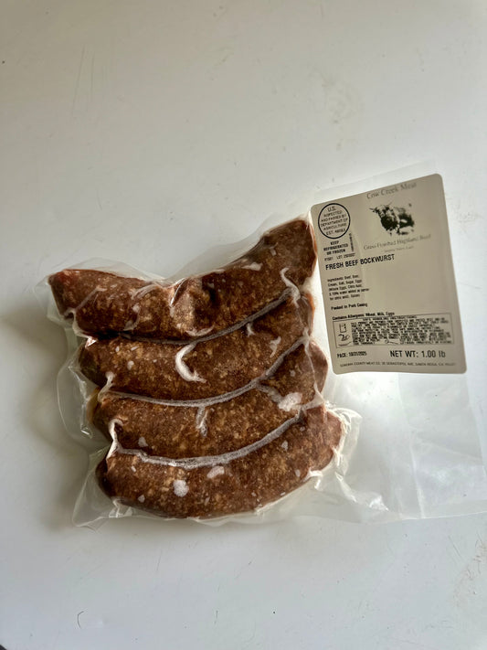Brockwurst Sausage Grass Finished